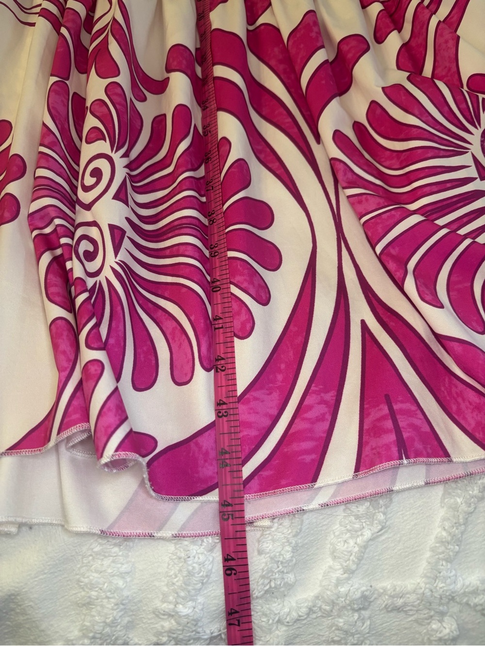 SundayUp Magenta & White Print Dress - Picture 13 of 16